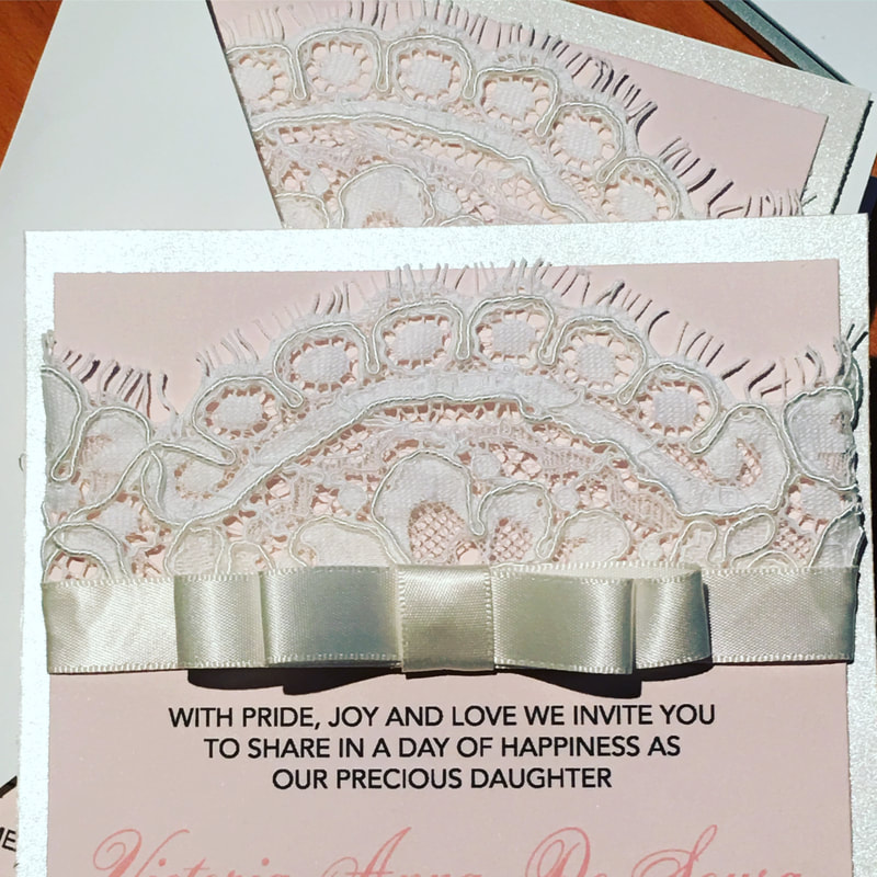 Custom Girl Communion Invite by Pulp Creations MD